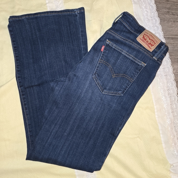 Levi's Denim - Levi's Dark Blue Flare Jeans